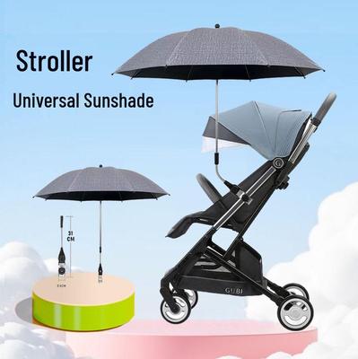 Universeller Sonnenschutz für Kinderwagen: Anti-UV- und Regenschirm für Kinder mit abnehmbarer, vergrößerter Abdeckung