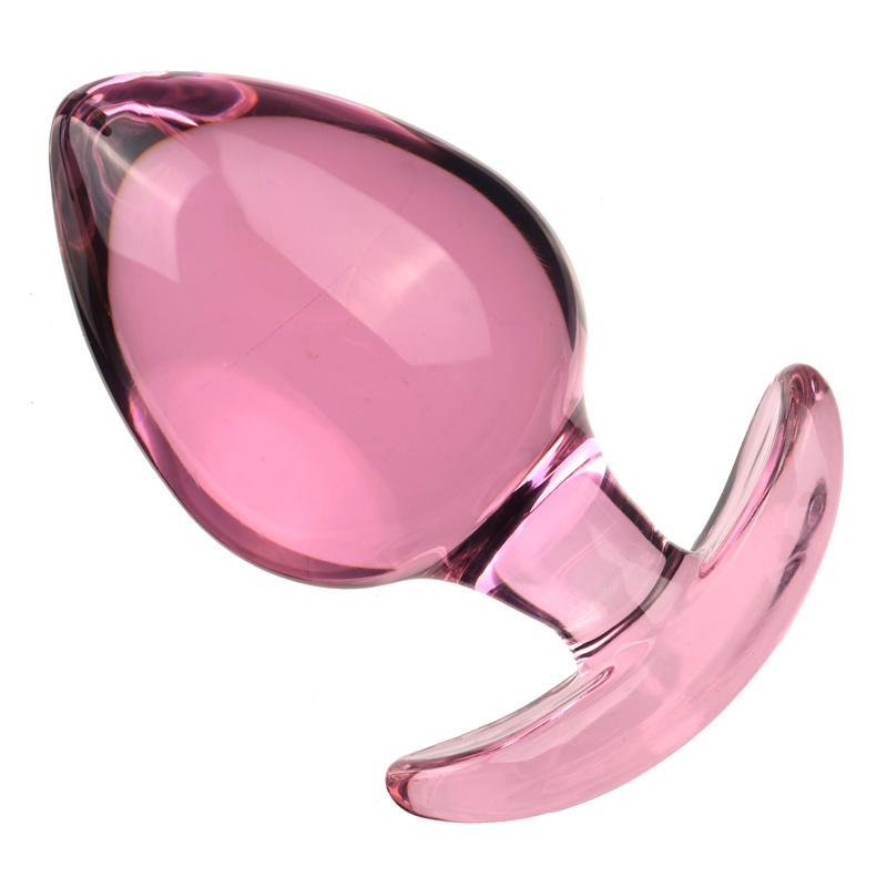 VaHppy Glass Anal Plugs 500g 6.5cm Anal Sex Toys Masturbator Gay Extension Training Lesbian Novelty shape style Adult Products SM BDSM