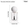 New 8/10/15ml Empty Transparent Glass Nail Polish Bottle Empty With Lid Brush Cosmetic Containers Nail Glass Bottles With Brush