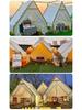 Wooden House Scenic Dining and Accommodation Tent for Resorts and Outdoor Camping
