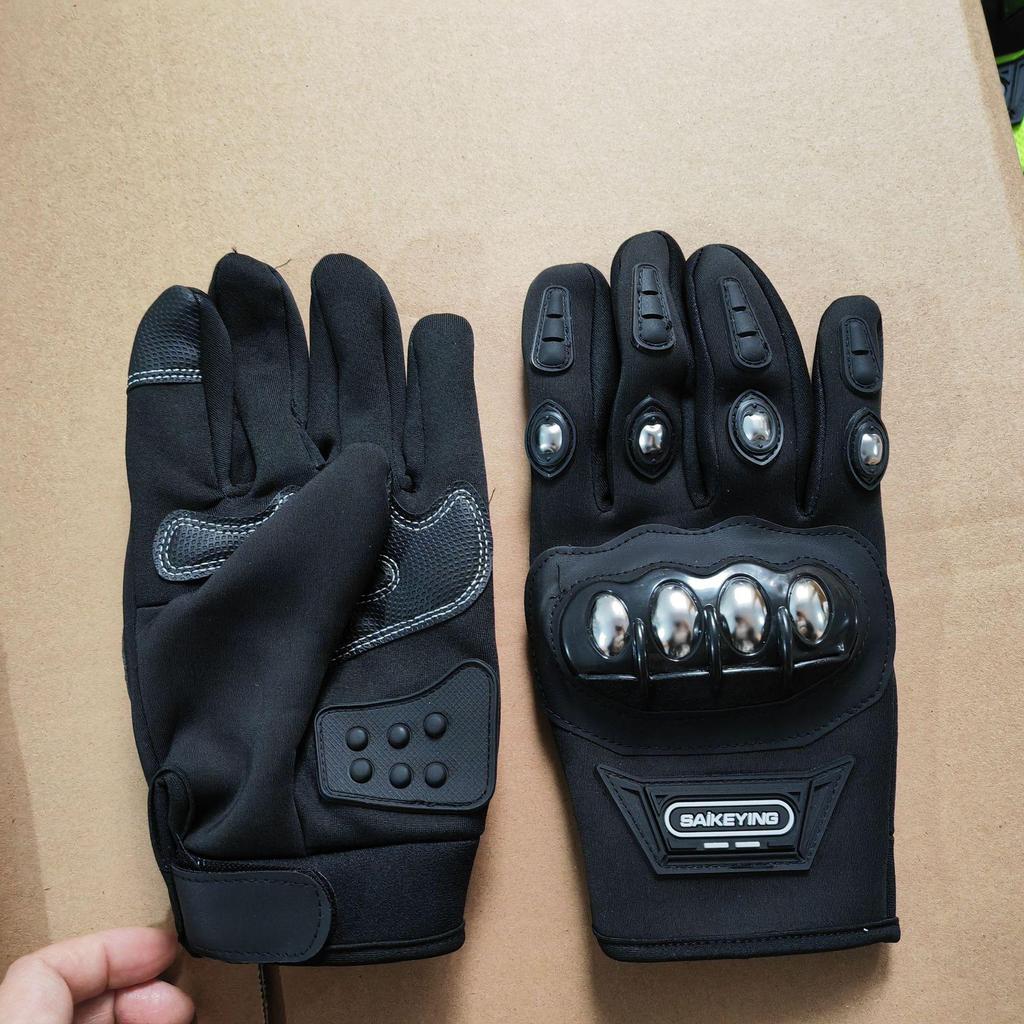 Verstärkte Taktische Handschuhe aus Edelstahl - Sturzsicher, Abriebfest, Voll- und Halbfinger-Optionen für Outdoor, Reiten und Selbstverteidigung