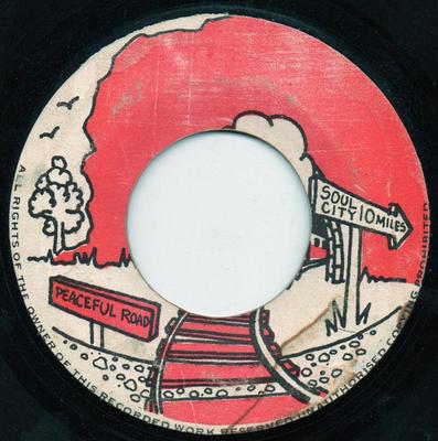 7inch Record RUPIE EDWARDS  RUPIE EDWARDS ALL S  Dub Master  Dub Master Special NONE Peaceful Road Jamaica Reggae Ska  Dub Used