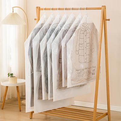 1pc Elegant Hanging Vacuum Storage Bags with Hook, Reusable Space Saver Compression Bags, Compatible with Any Vacuum Cleaner, Travel Accessories