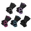 Yousheng 2Pcs Half Finger Sports Gloves, Anti-slip Breathable Fingerless Gloves, Adjustable Men Women Gloves for Dumbbell Weightlifting Workout
