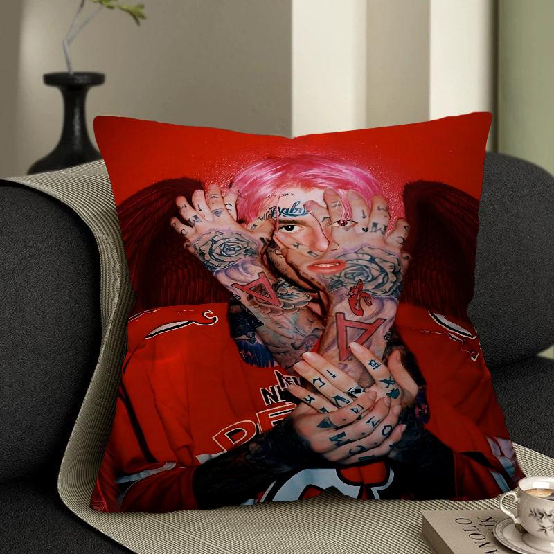 Lil Peep Pillow Gift Home Office Decoration Pillow Bedroom Sofa Car Cushion CoverPillow Case