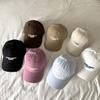 Embroidery Letters Spring And Summer Baseball Caps For Men And Women, Curved Brims To Show The Face, Small Peaked Caps, Trendy And Versatile