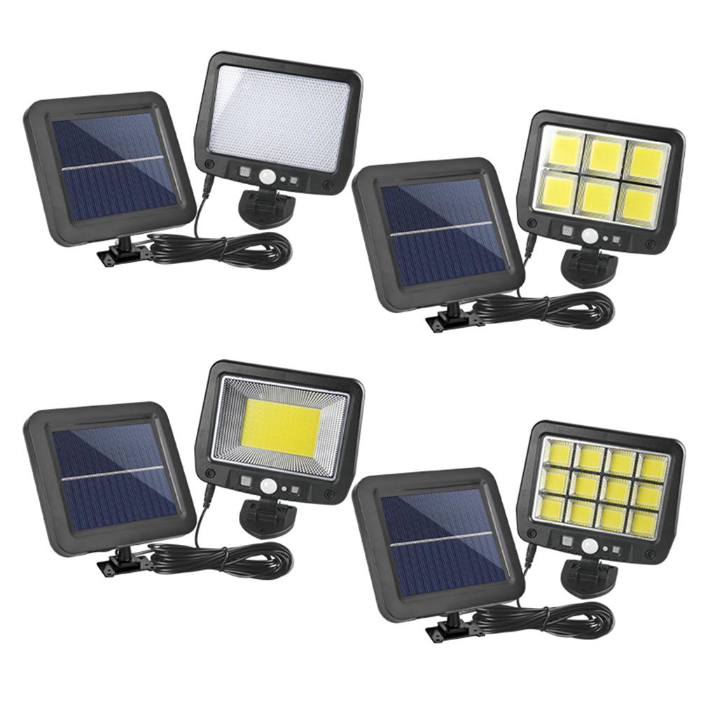 LED Solar Path Yard Lights Dust Proof Split Type Street Landscape Spotlight Automatic Charging Easy Installation for Home Garden