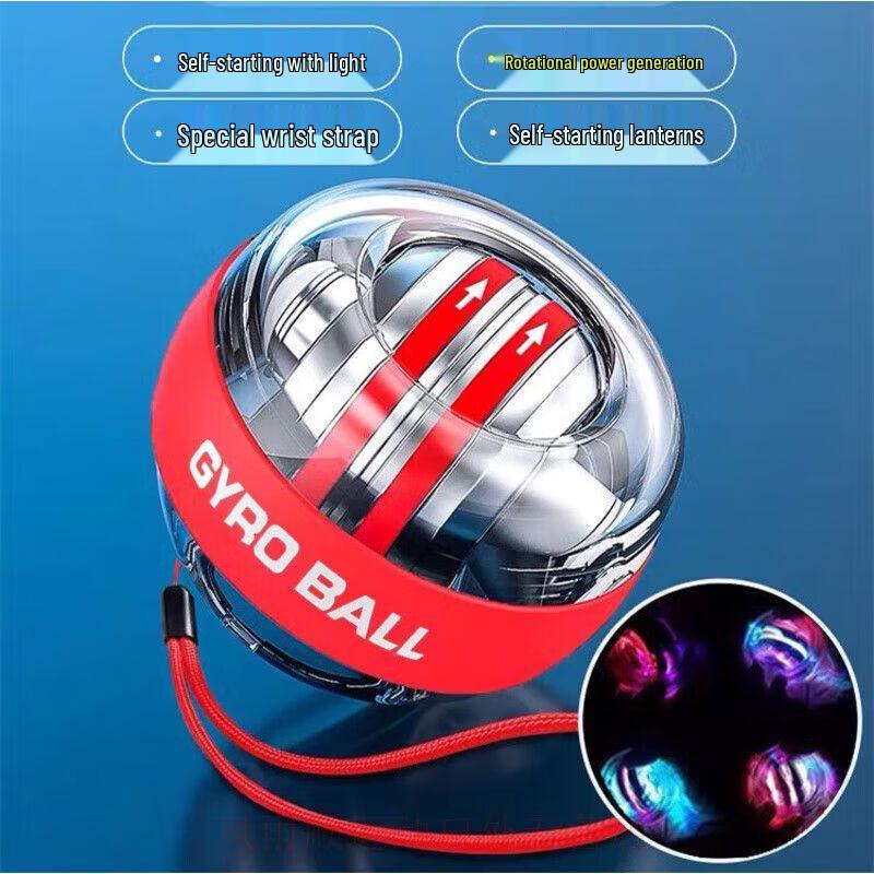 Self-Starting Gyro Wrist Ball Trainer