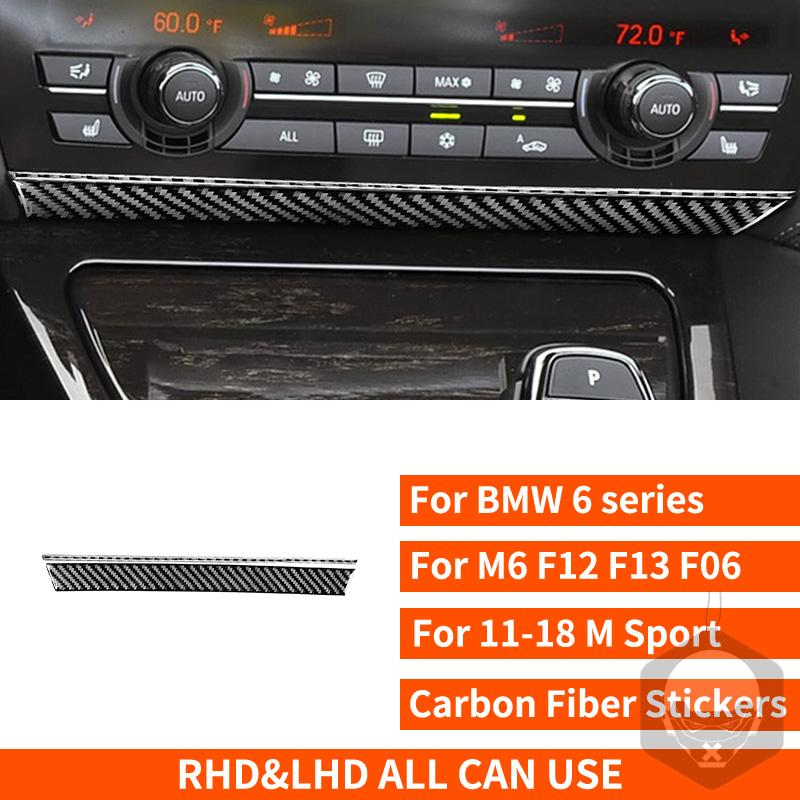 

Автомобильный радиоприемник, кондиционер, вентиляционная панель, наклейки из углеродного волокна для BMW 6 серии M6 F12 F13 F06 2011-2018 M Air conditioner 1