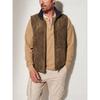 Men's Reversible Suede Leather Vest Jacket, Double Sided Waistcoat, Casual Outerwear For Autumn Winter, European American Style
