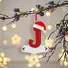 Acrylic A-Z Christmas Letter Pendant Christmas Decorations for Home Cristmas Tree Ornaments Navidad Gifts New Year