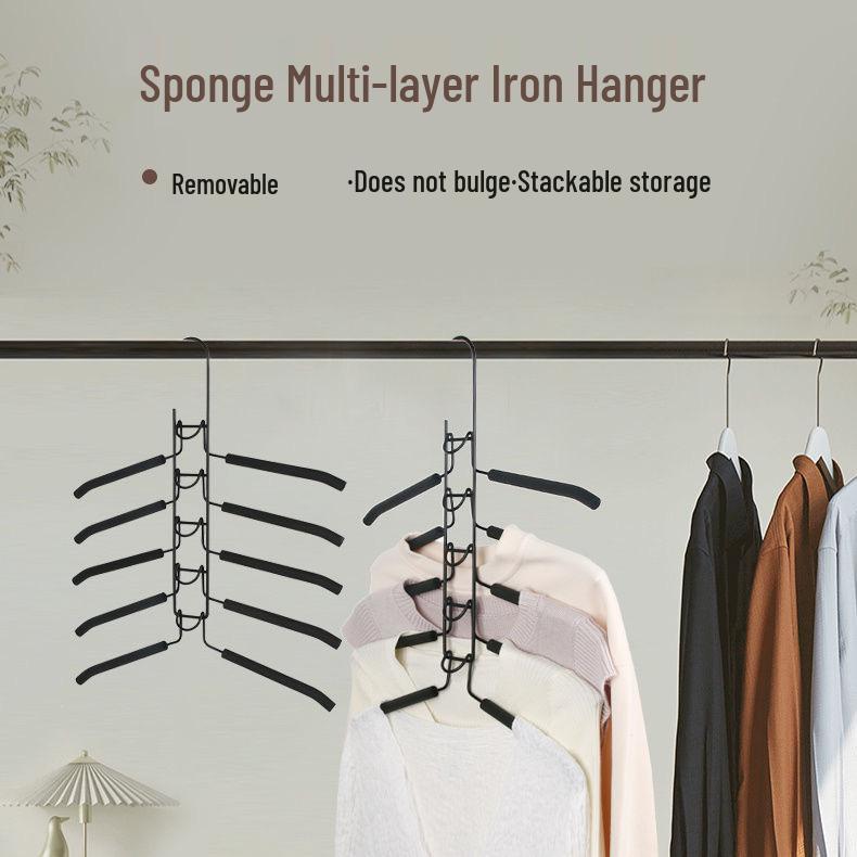 Magic Multi-layer Anti-slip Clothes Hanger Rack