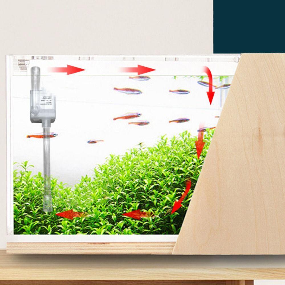 Ultra Quiet Small Submersible Pump USB Water Fountain Pump Portable Mini Water Pump  Fish Tank