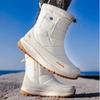 Unisex Boots Winter Plush Warm Snow Boots Fashion Casual Mid-calf Cotton Shoes Couple Winter Booties Botas Invierno Mujer Hombre