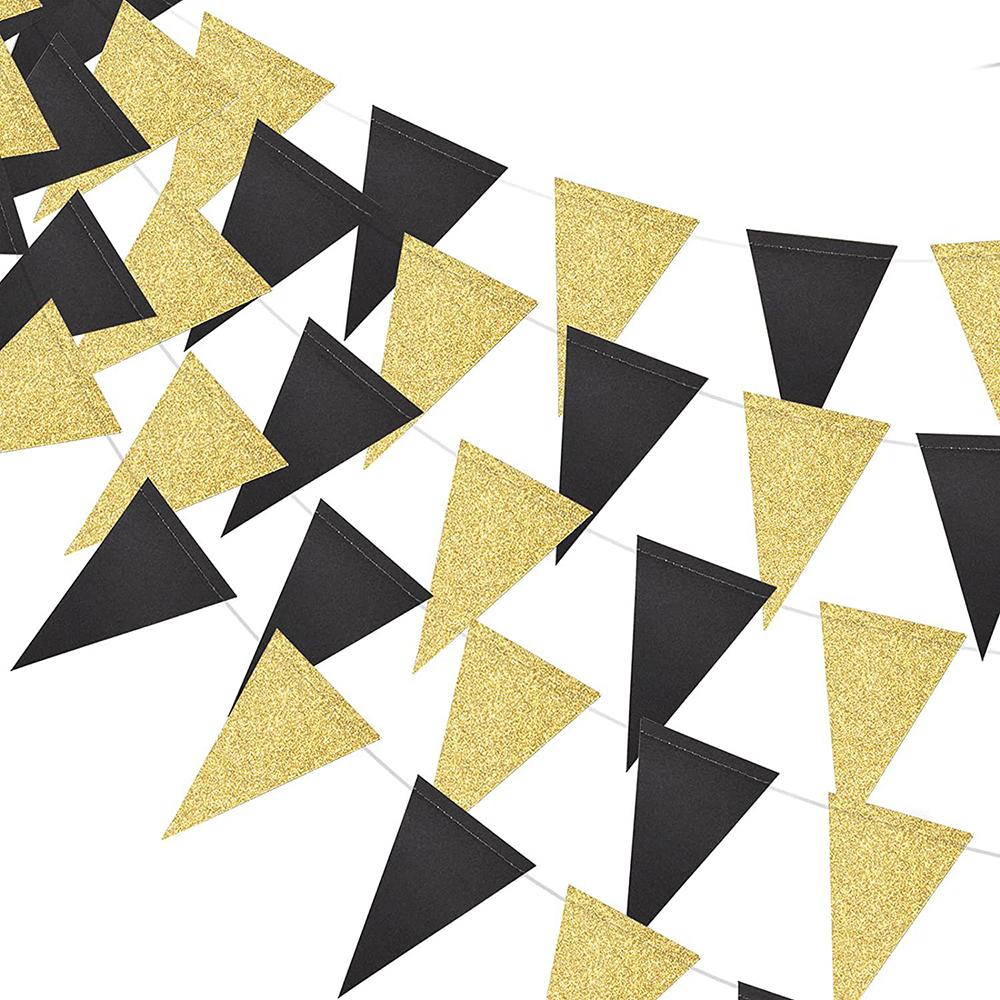 

Triangle Flag Party Decoration Supplies Scene Layout Banner Background Wall Decoration