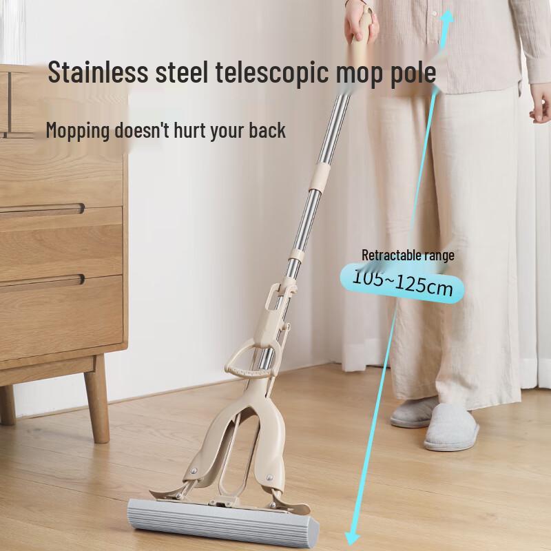 Meiliya Absorbent PVA Mop & Replacement Heads