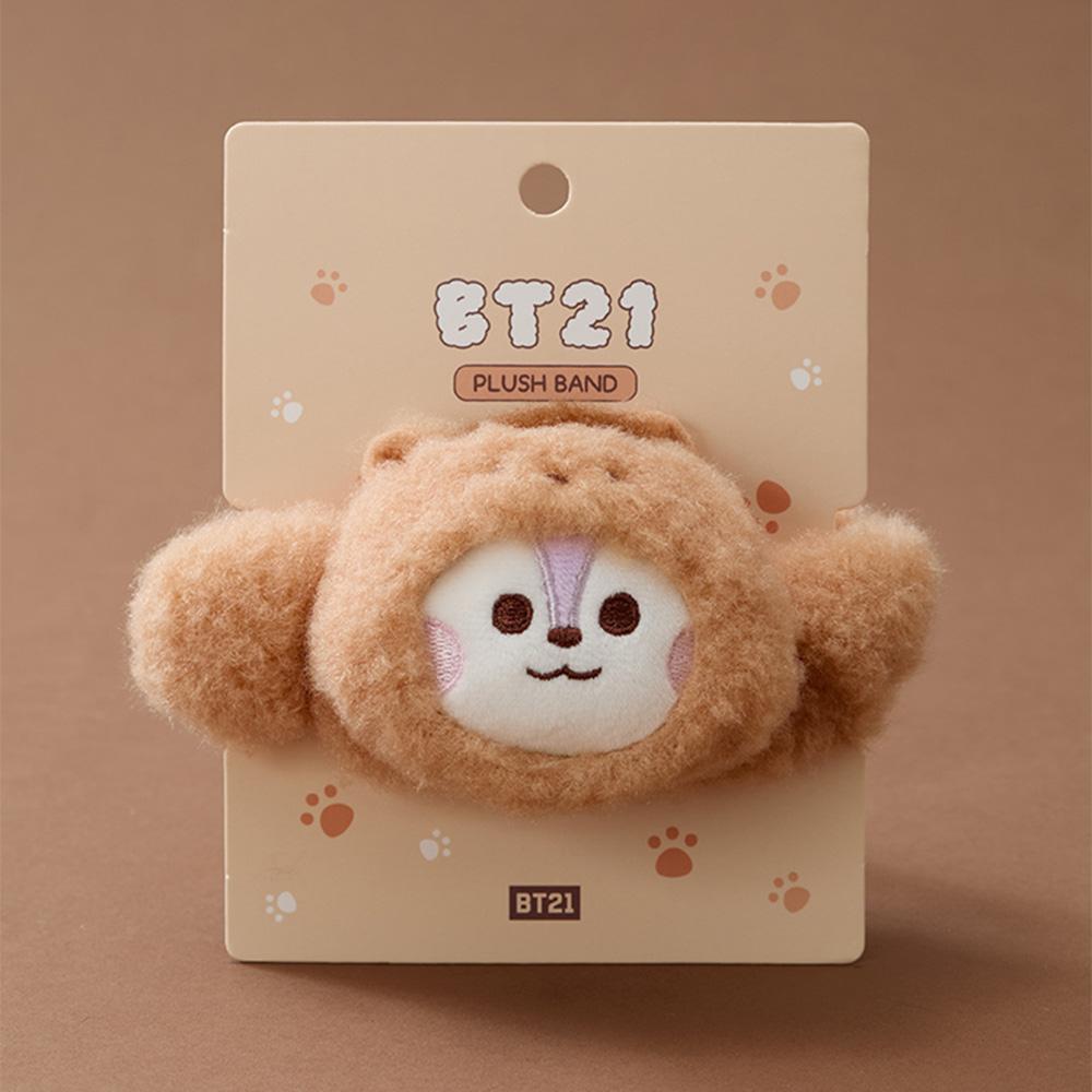 BT21 MANG BABY More Fluffy Face Plush Headband
