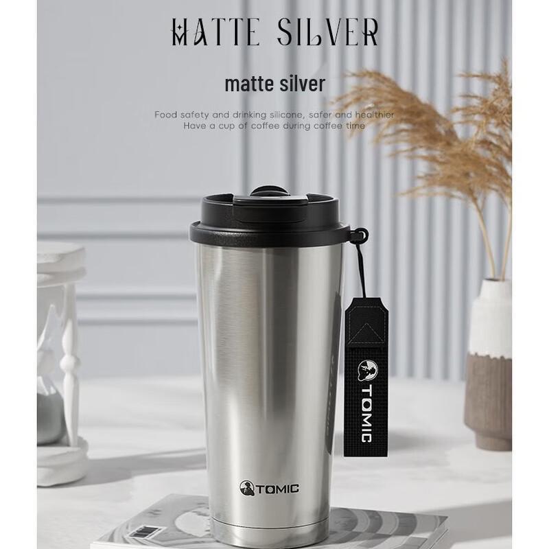 

Temake Elegant Ceramic Lined Insulated Travel Mug 500ml