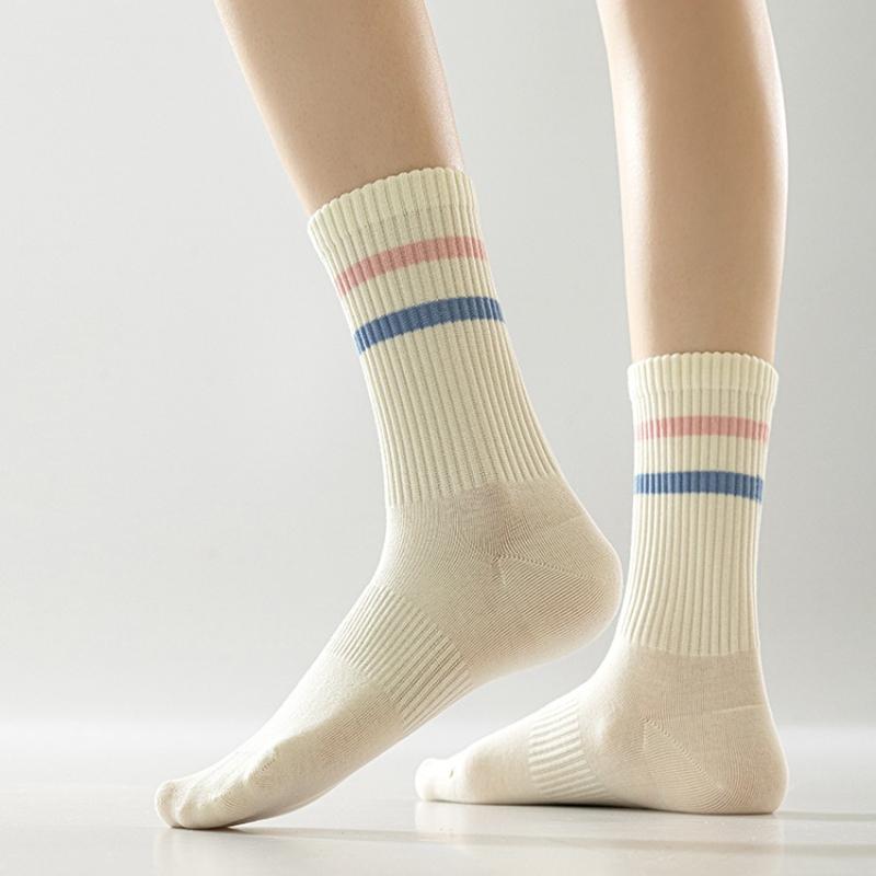 Trendy Women's Socks Soft Comfortable Middle Tube Socks