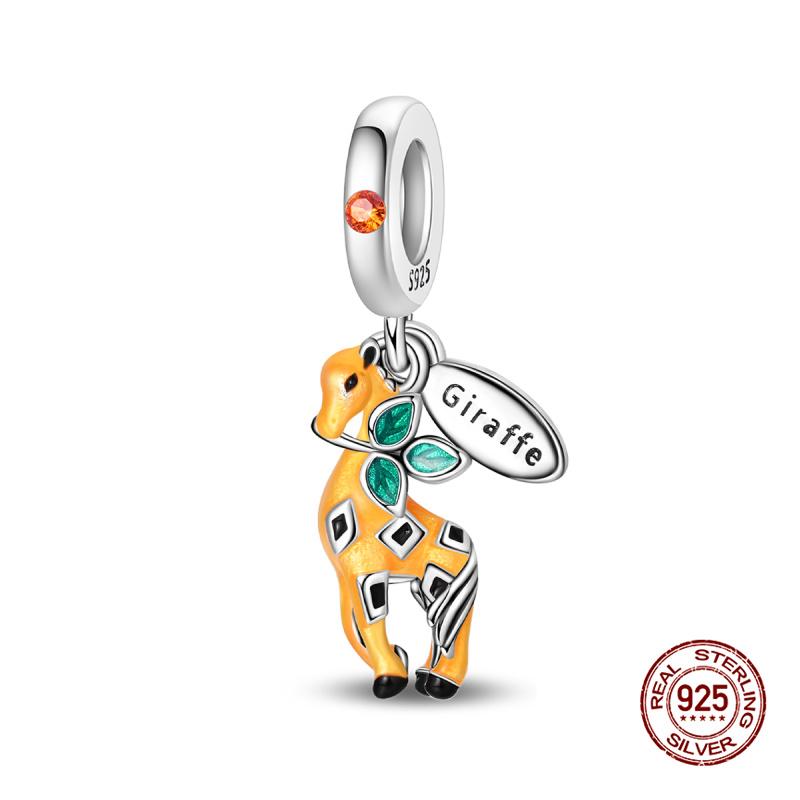 Charms Copper Fit Charms 3Mm Original Bracelet Womens Sunflower Bead Under The Moon Pendant Diy Fine Jewelry Gift New In