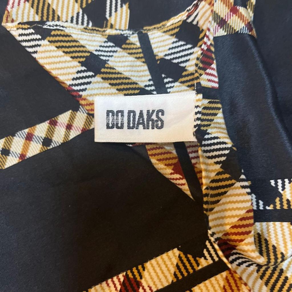 Used DAKS square scarf