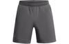 UA Launch Sports Shorts Men's Rhinoceros Gray 1382639-025
