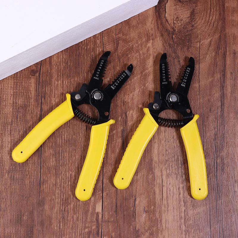 Multifunctional Wire Strippers 6 Inch Wire Cutters Cable Stripper Cable Wire Crimping Wire Stripper Pliers Tools