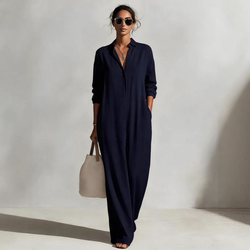 2026 Women's Fashion Casual Long Sleeve Cardigan and Skirt Dress