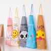 Rabbit Printing Kids Aprons BBQ Bib Apron For Women Kitchen Apron Cooking Baking Restaurant Apron Kitchen Accessories Overalls