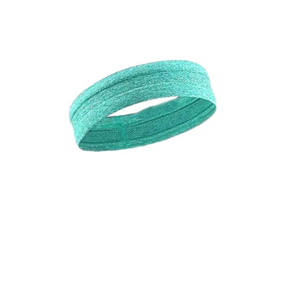 Men's and Women's Ice Silk Silicone Sports Headband Anti Slip Sweat Proof Running Fitness