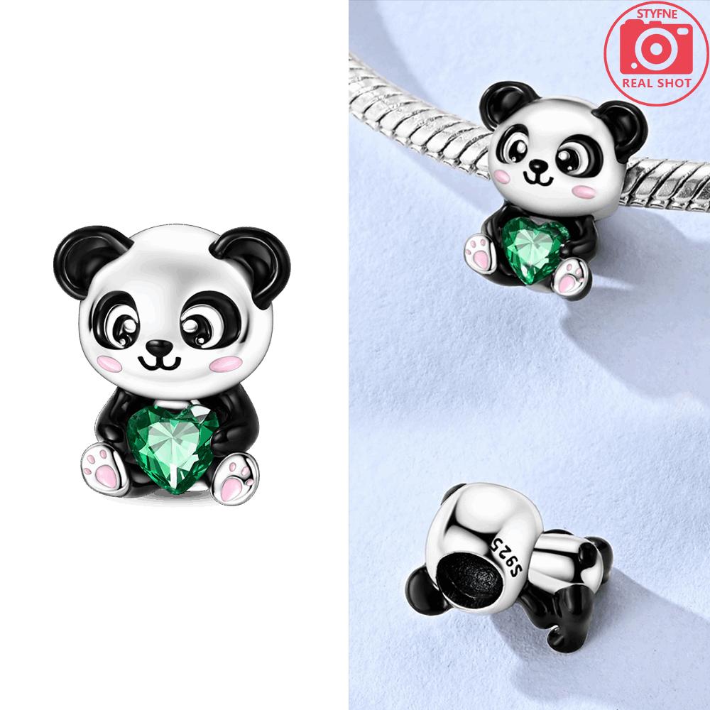 Copper Original Tree-Top Owl Pendant Animal Love Heart Dream Castle Bead Fit Bracelet Women Accessory Fine Gift Jewelry