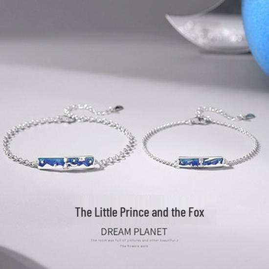 Bracelet Flocon de Neige en Argent Sterling S925 Style Coréen pour Femmes - Fille Mori Frais Cadeau de Noël
