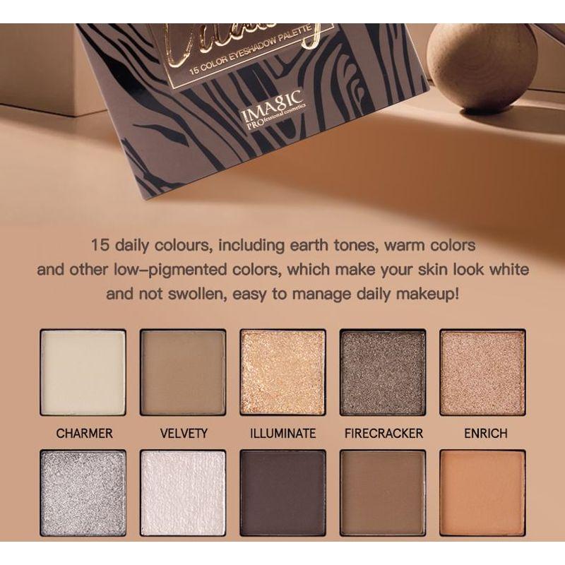 IMAGIC - VITALITY 15 Colours Eyeshadow Palette