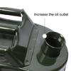 Portable Petrol Oil Storage Can Fuel Container Gas Can Bucket for Car Truck Automotive Heavy Duty Can 5L