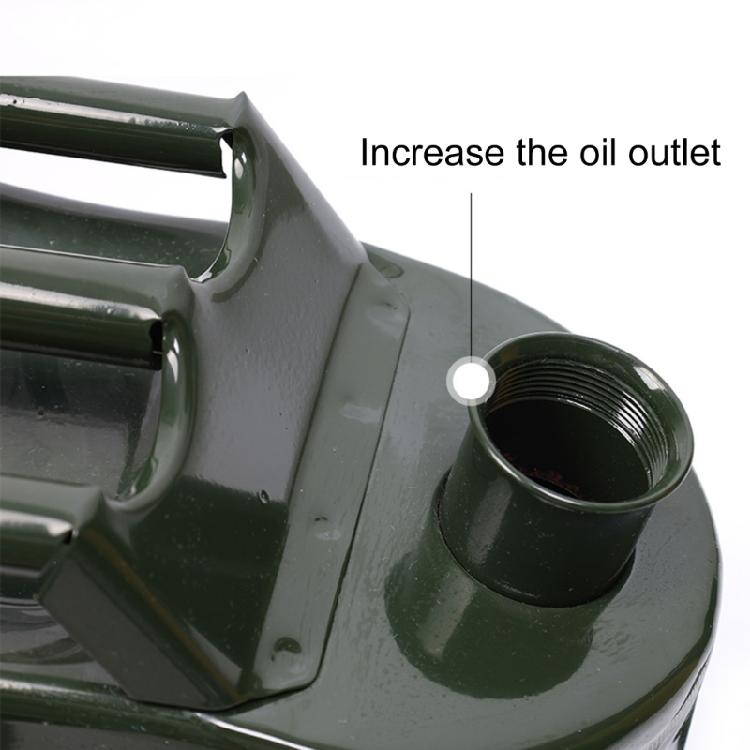 Portable Petrol Oil Storage Can Fuel Container Gas Can Bucket for Car Truck Automotive Heavy Duty Can 5L