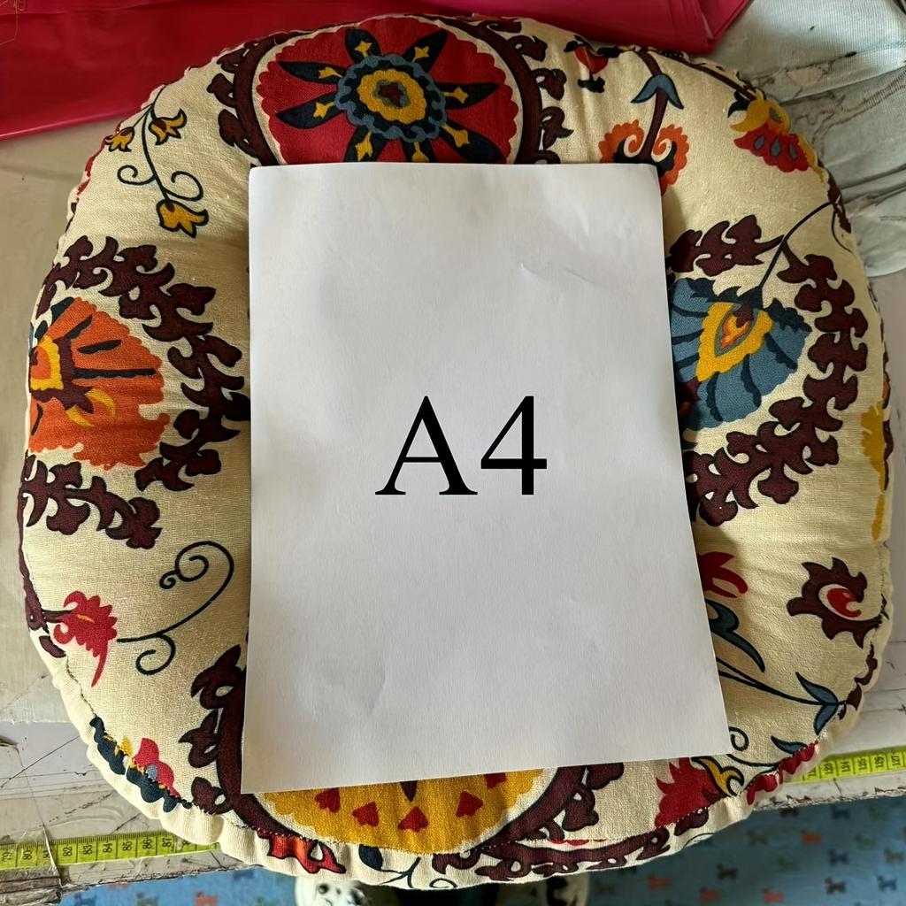 Round Floor Cushion Pillow Thickened Tatami Yoga Mat for Meditation Machine Washable Seat Cushion Office Sleeping Mat