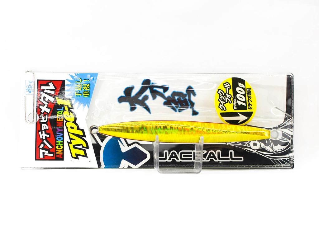 Jackall Metal Jig Anchovy Type 1 Standard 100 grams Red (9718)