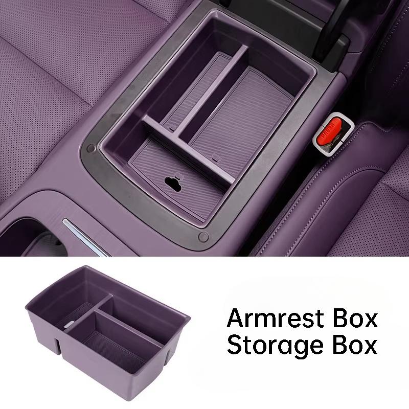 For Leapmotor C10 2026 Car Armrest Box Storage Box Center Console Anti-slip Organizer Interior Modification Accessories