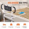 Elderly Adults Dual Side Handles Bed Assist Rails Adjustable Height Handrails High Bed Frames Foldable Bed Assist Bar