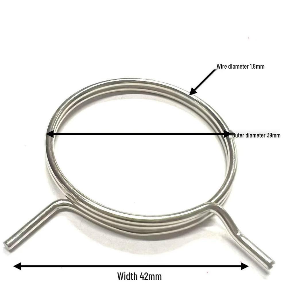 High Elasticity Door Lock Spring Torsion Buckle Cylinder Handle Accessory Circlip