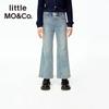 Little MO&Co. Girls' Autumn Straight-Leg Denim Jeans