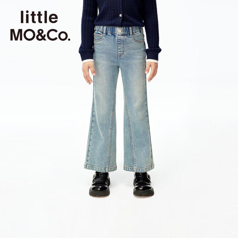 

Little MO&Co. Girls Autumn Straight-Leg Denim Jeans 165