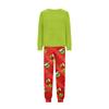 Christmas Prints Family Matching Long Sleeve Tops+Pants Set Family Matching Sets