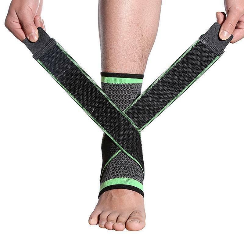 1PC Ankle Support Compression Strap Achilles Tendon Support Sprain Protection Fitness