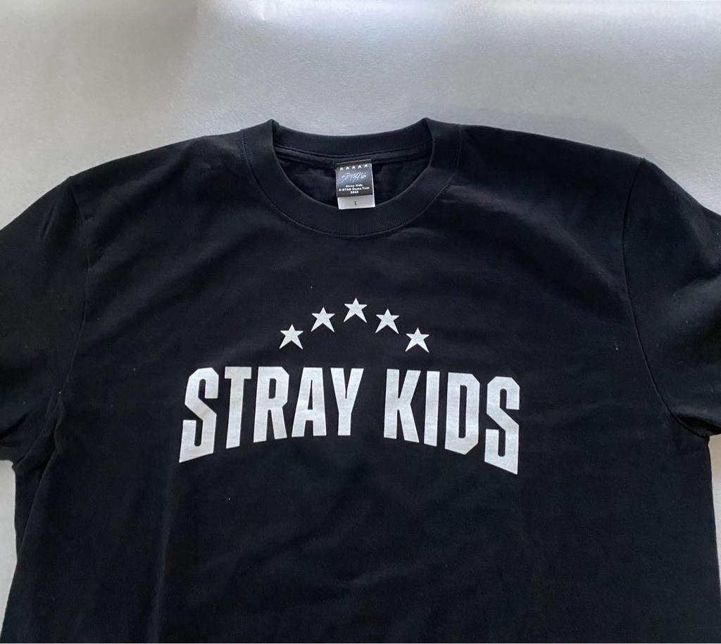 [USED] Stray Kids 5star Dome Tour 2023 Long T-Shirt, Black