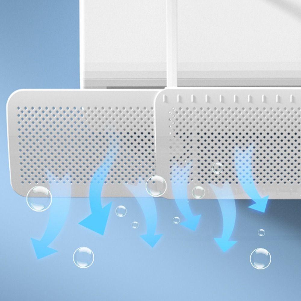 Anti Direct Blowing Air Conditioner Windshield Adjustable Wind Guide Air Diverter Cover Home