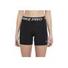 Nike Solid Color Letter Logo Fitness Shorts Women Bottoms Black CZ9831-010