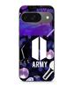Case - MANIACASE - Google Pixel 9 - Soft - Black - BTS Army Logo