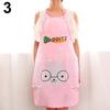 Sleeveless Apron Lengthen Strap Halter Design Cartoon Print Kitchen Apron for Restaurant