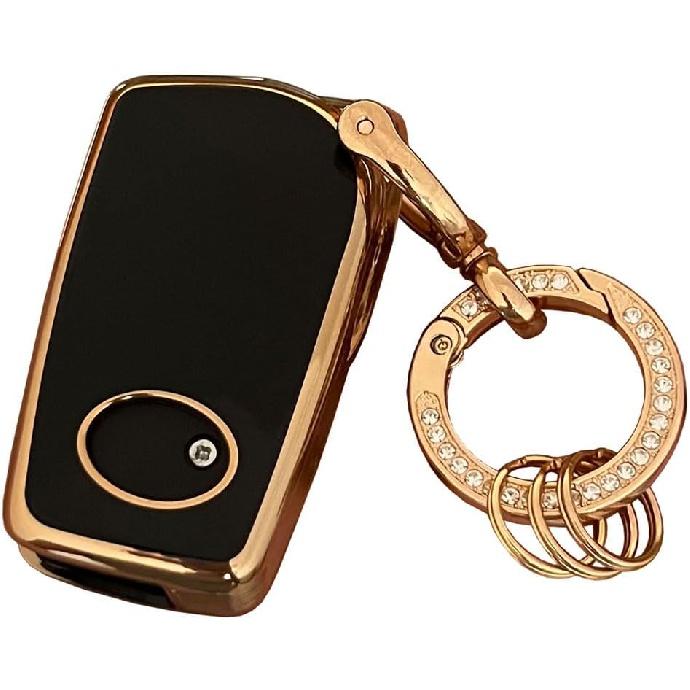 Weiches TPU für Toyota Schlüsselanhänger-Abdeckung, Zubehör, passend für Toyota Fortuner Tundra Camry RAV4 Highlander Corolla